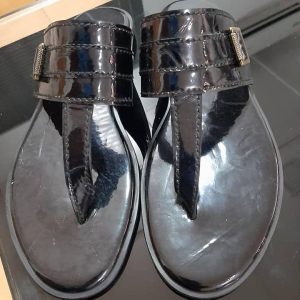 Female Transparent Strap Buckle Flat sandals Stylish Casual wear